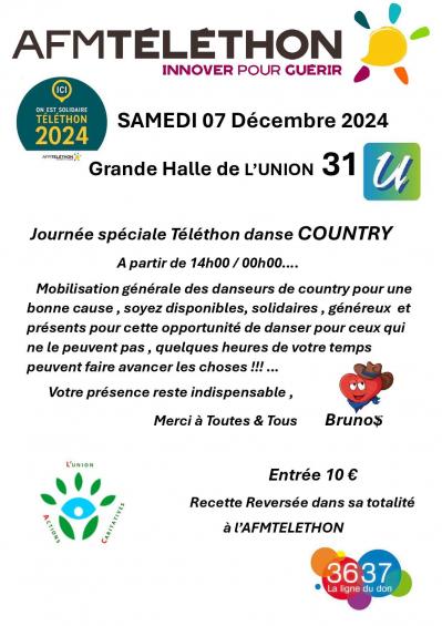 2024 12 07 telethon l union affiche