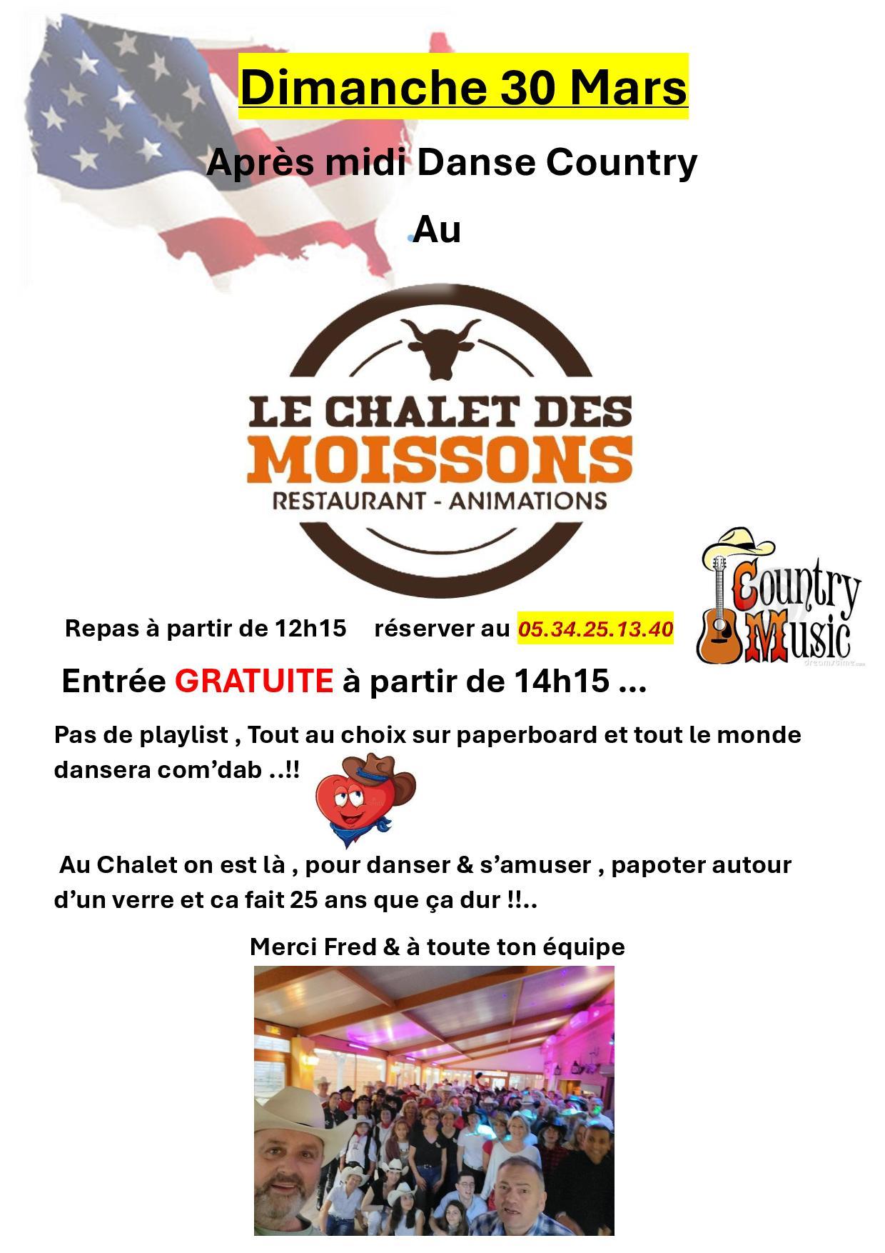 2025 03 30 chalet des moissons affiche