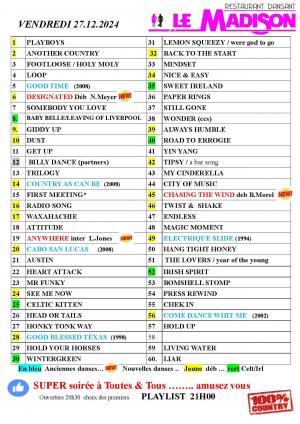 2024 12 27 playlist