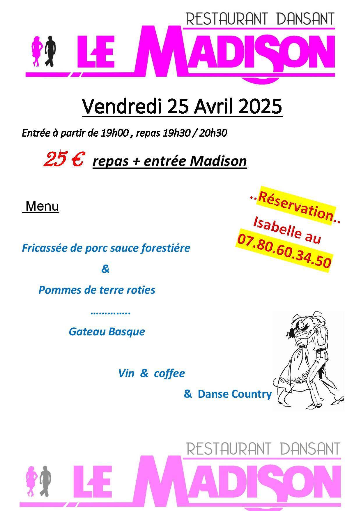 Madison 2025 04 25 repas